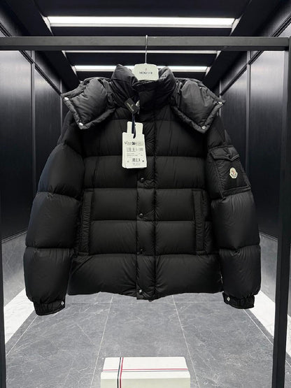 Moncler Hooded Jacket - Black