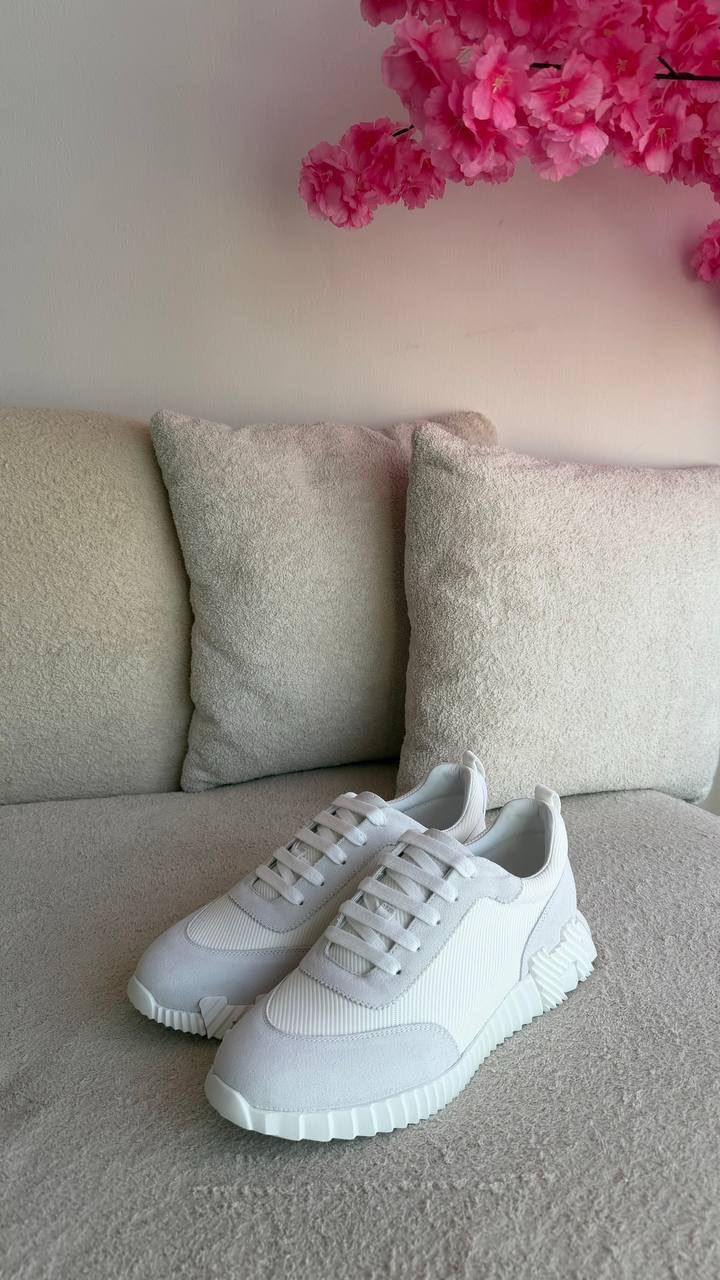 Hermes Running Sneakers - White
