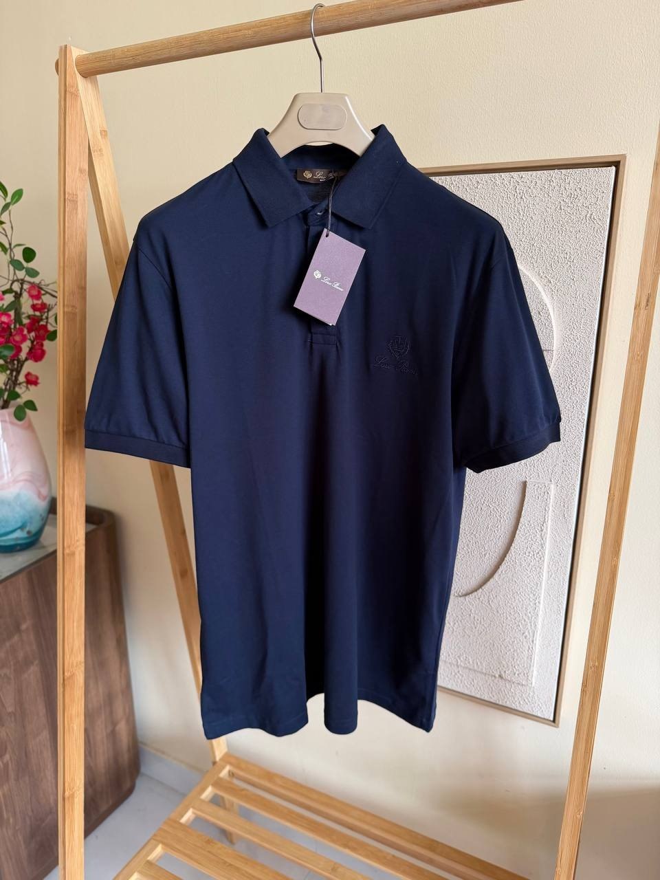 Loro Piana Polo Shirt - Navy