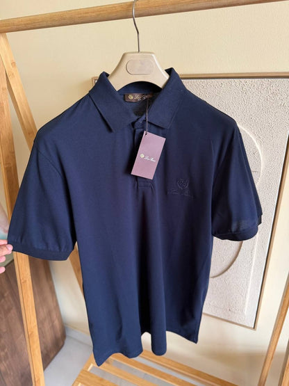Loro Piana Polo Shirt - Navy