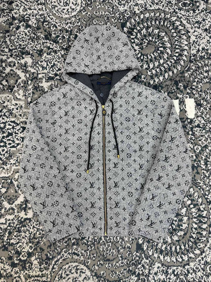Louis Vuitton Hooded Jacket - Grey Monogram