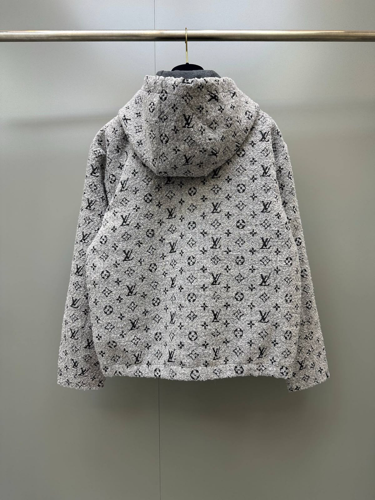 Louis Vuitton Hooded Jacket - Grey Monogram