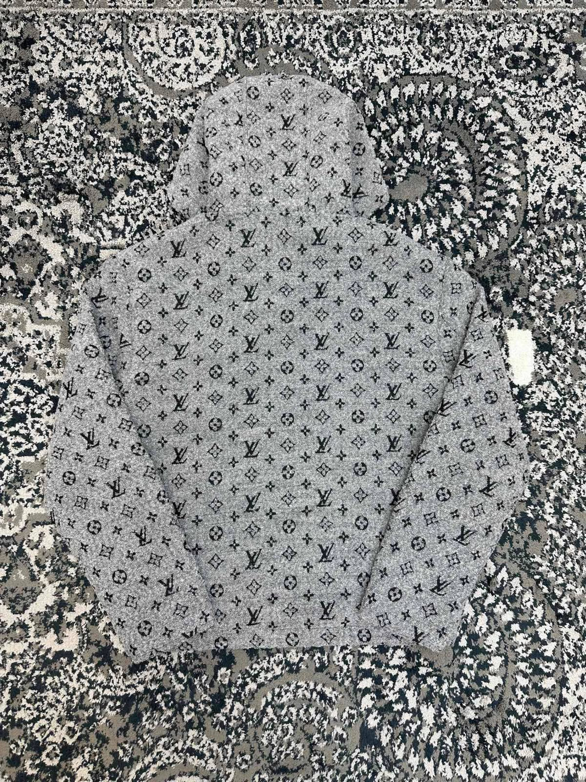 Louis Vuitton Hooded Jacket - Grey Monogram