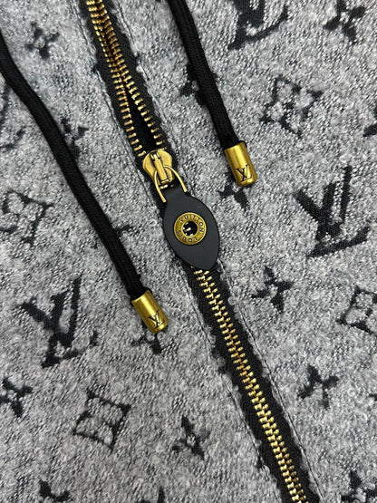 Louis Vuitton Hooded Jacket - Grey Monogram