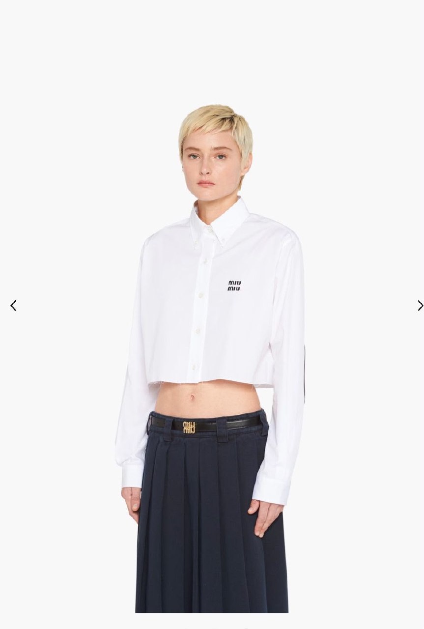 Miu Miu Belt - Black, White, Brown
