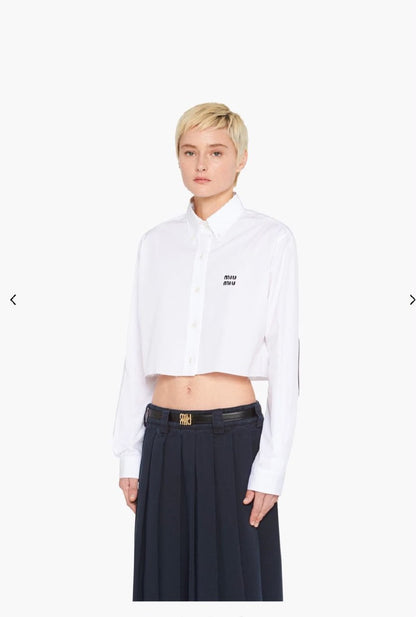 Miu Miu Belt - Black, White, Brown