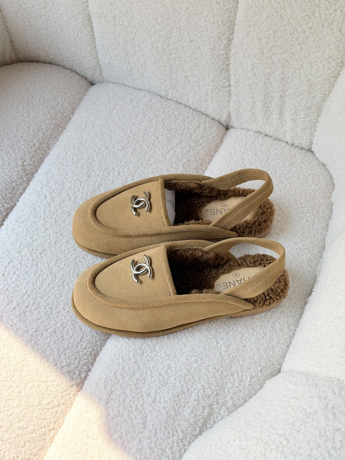 Chanel Mule - Black, Beige, Brown