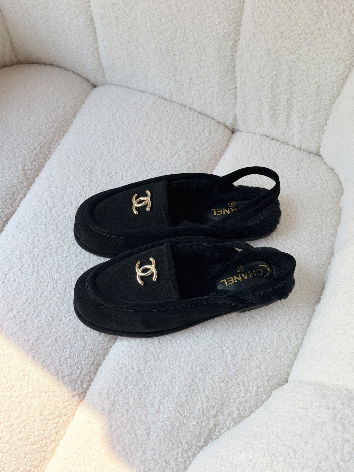 Chanel Mule - Black, Beige, Brown