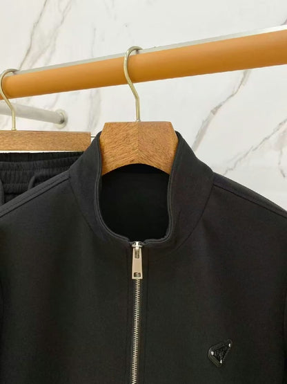 Prada Tracksuit Zip-Up - Black