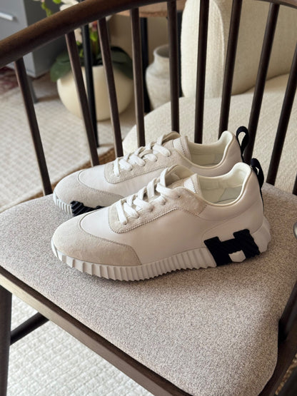 Hermès Bouncing Panel Sneakers - White