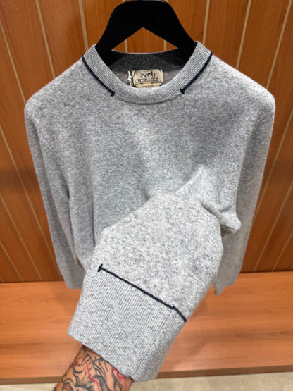 Hermès Sweater - Grey, Beige, Navy