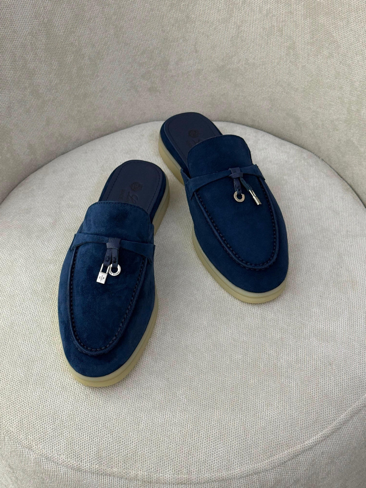 Loro Piana Mule - Navy