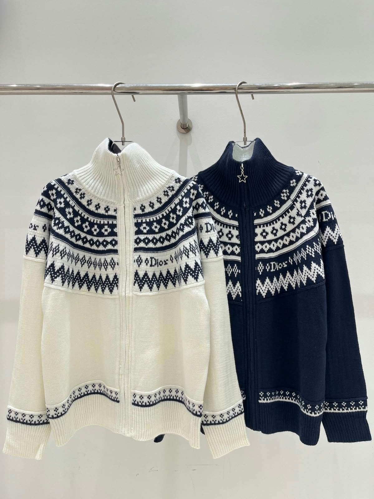 Dior Jacket - White, Navy