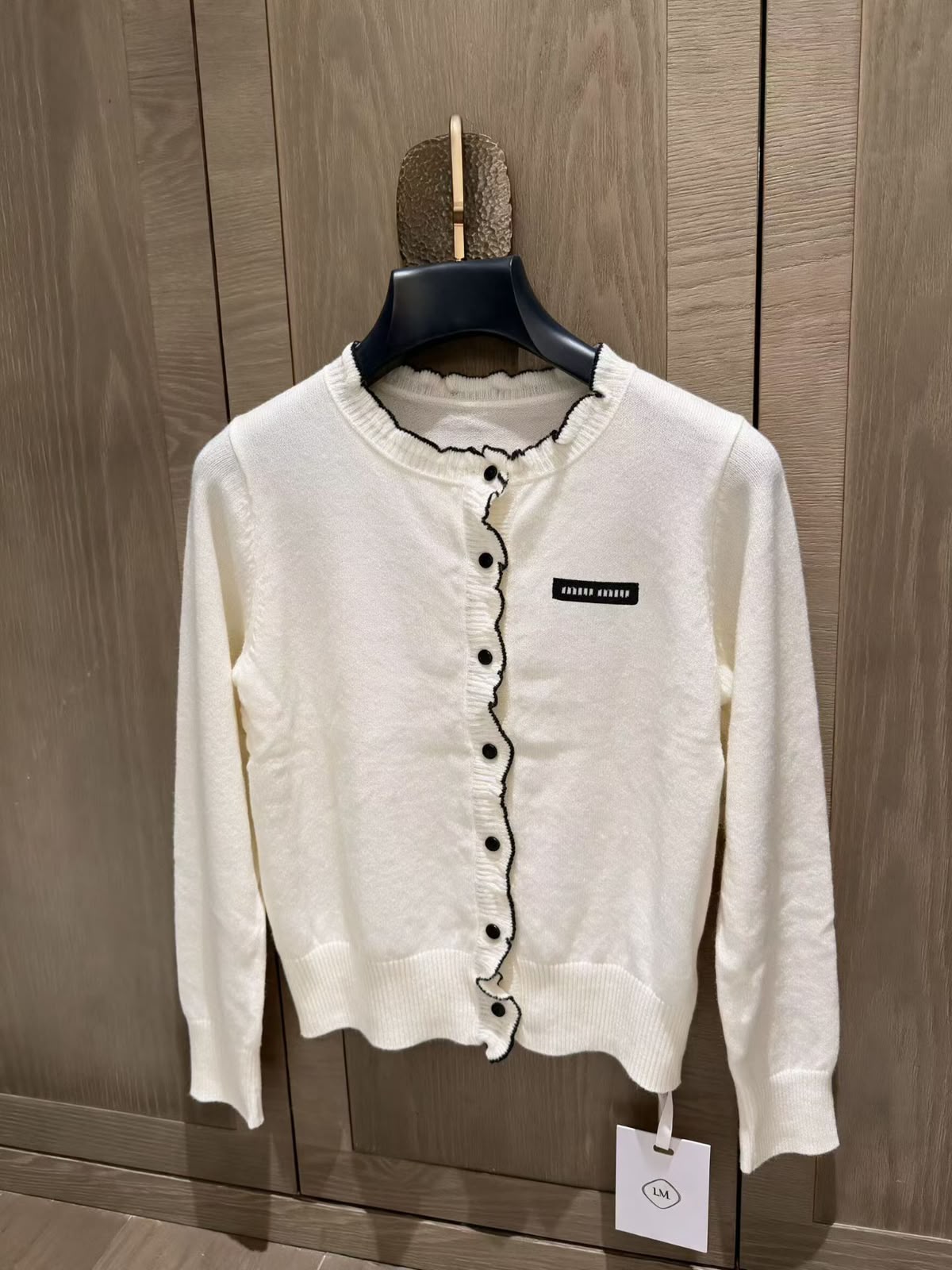 Miu Miu Cardigan - White