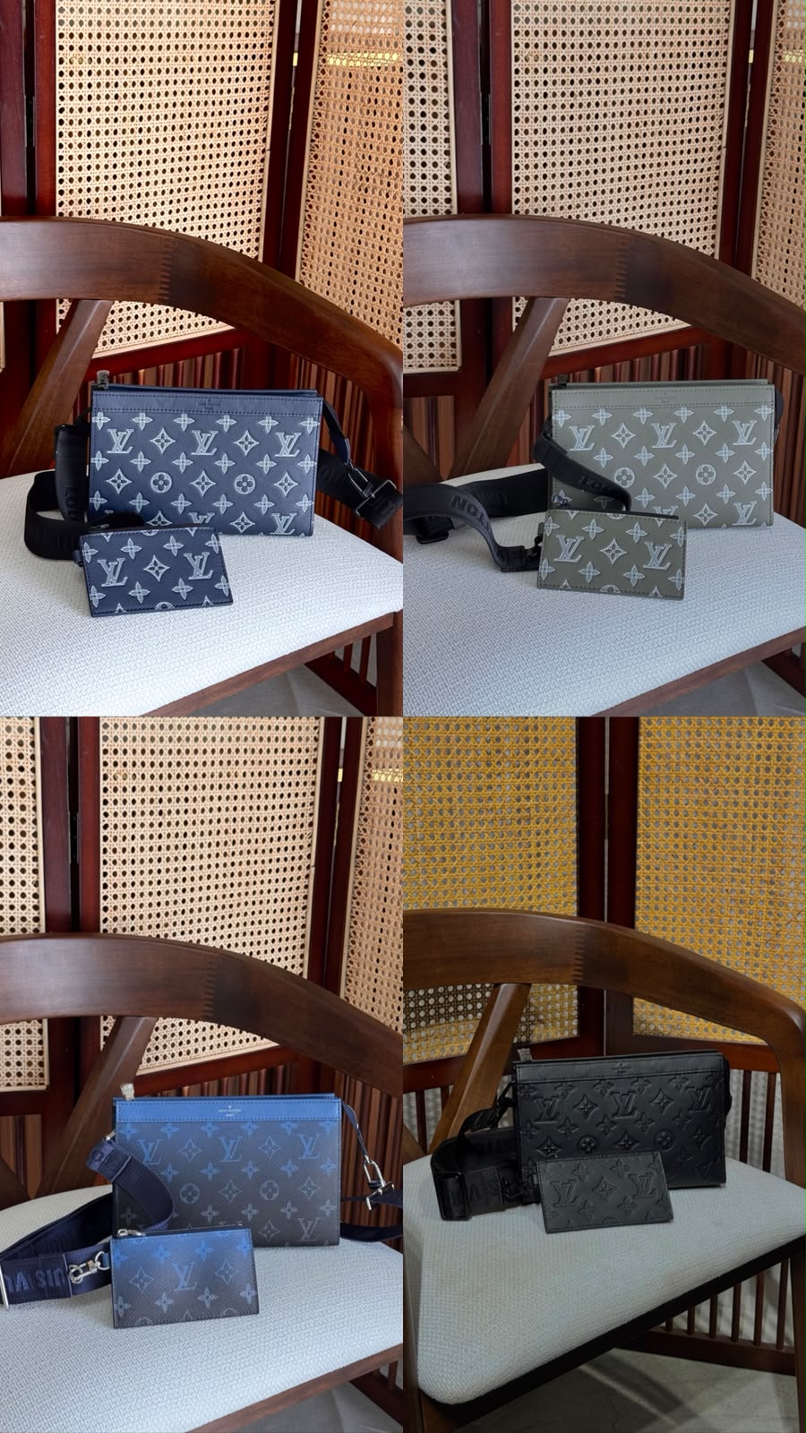 Louis Vuitton Crossbody Bag - Navy Monogram