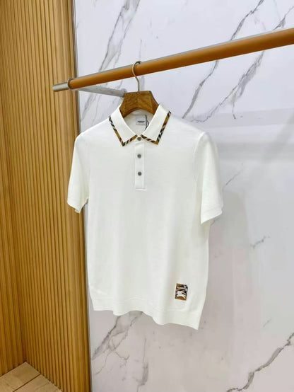 Burberry Polo Shirt - White