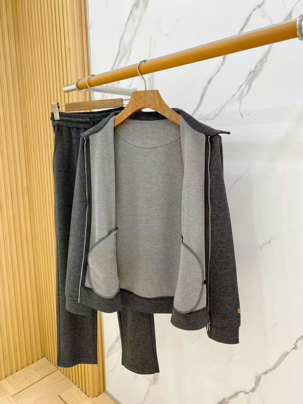 Loro Piana Tracksuit - Dark Grey