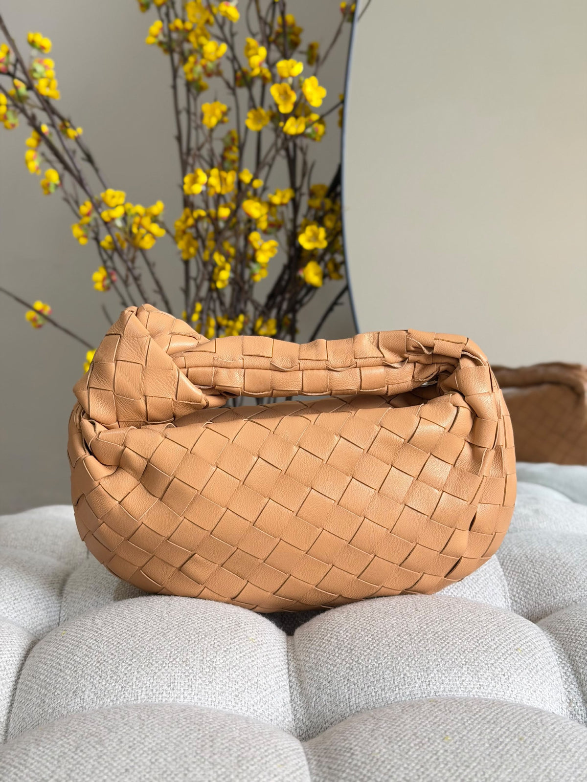 Bottega Veneta Shoulder Bag - Light Brown