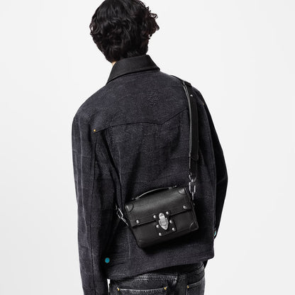 Louis Vuitton Trunk Shoulder Bag - Black