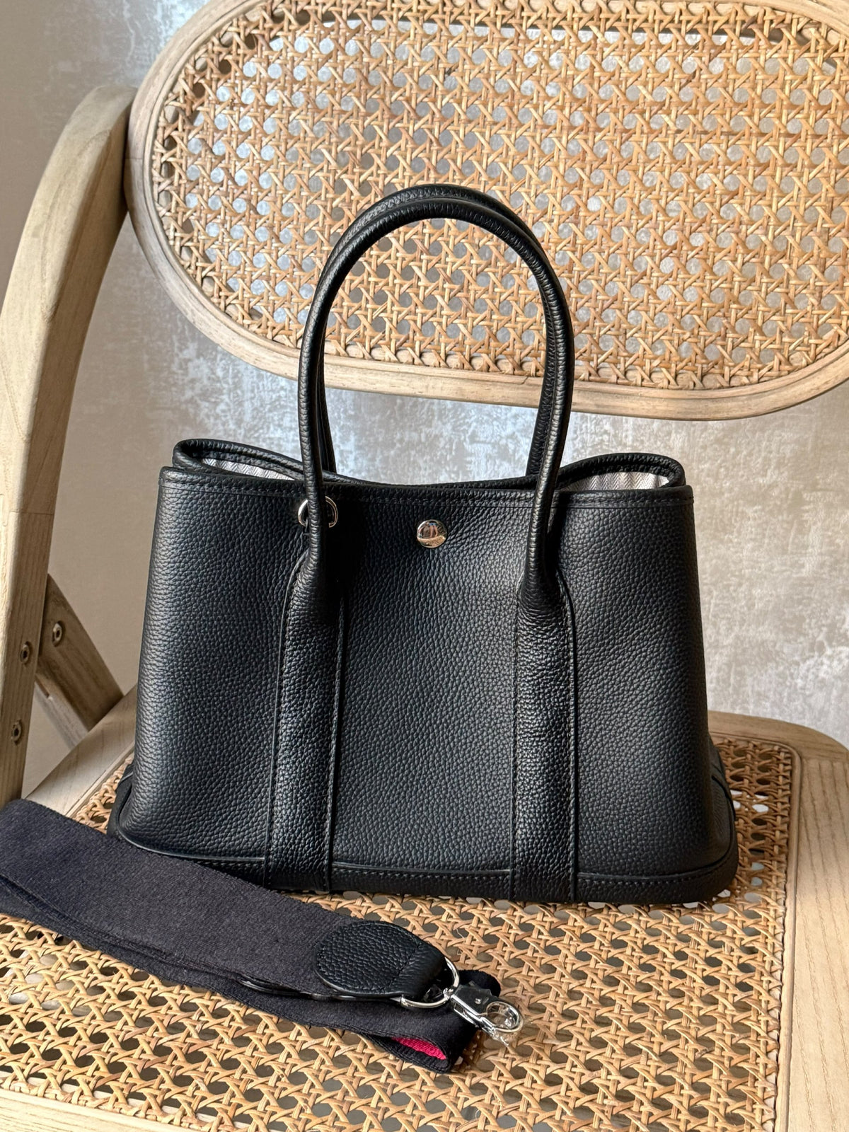 Hermes Tote Bag - Brown, Black