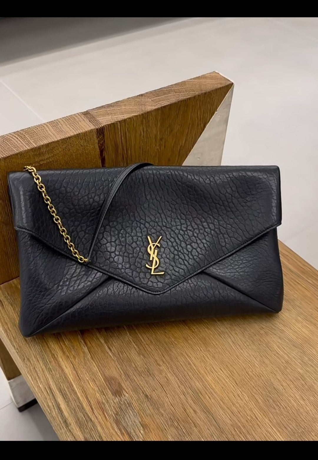 YSL Shoulder Bag - Black