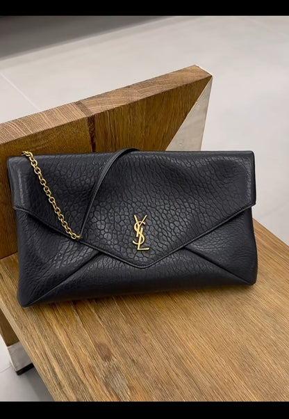 YSL Shoulder Bag - Black