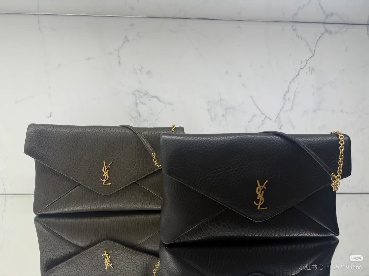 YSL Shoulder Bag - Black
