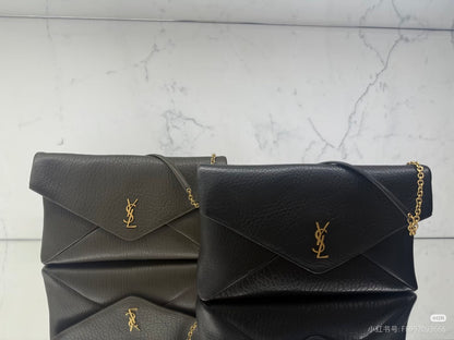 YSL Shoulder Bag - Black
