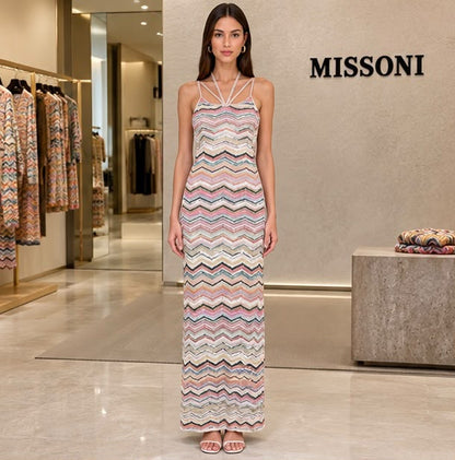 Missoni Strappy Maxi Dress - Multi