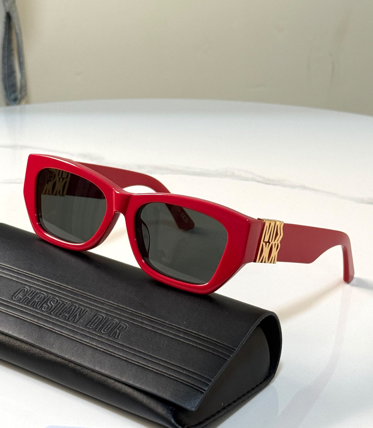 Dior Sunglasses - Red & Black