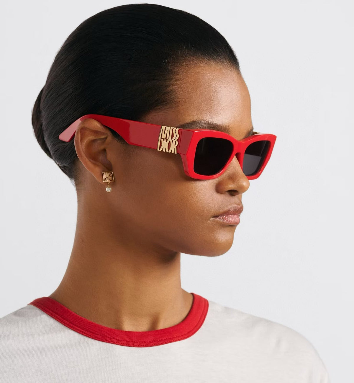 Dior Sunglasses - Red & Black