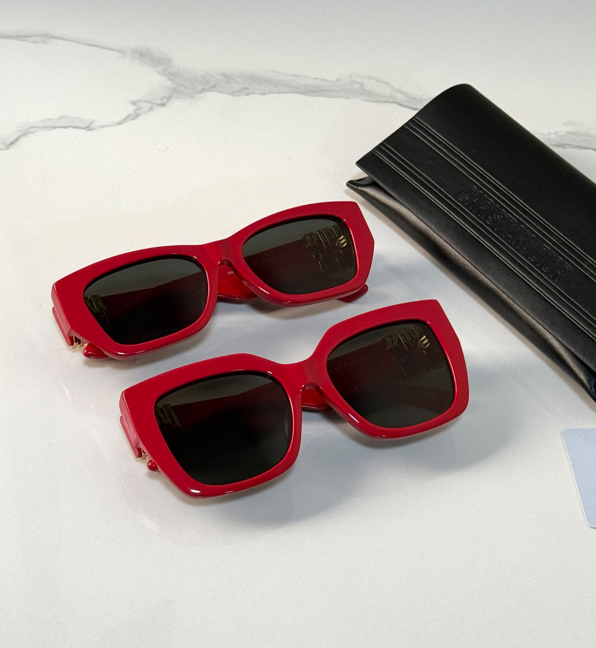 Dior Sunglasses - Red & Black