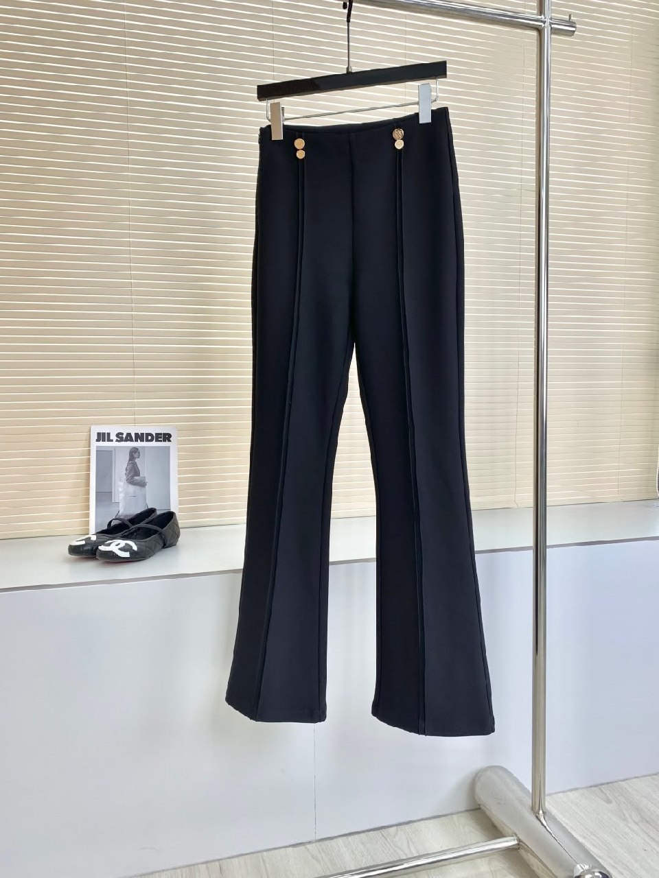Loewe Flared Pants - Black