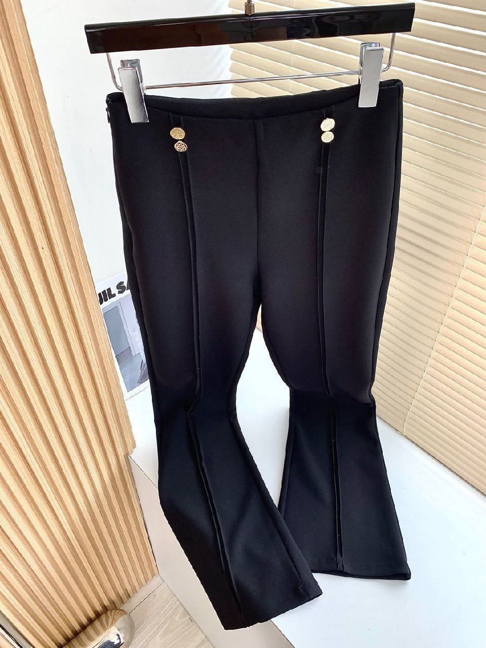 Loewe Flared Pants - Black