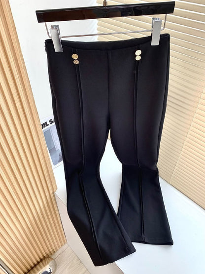 Loewe Flared Pants - Black