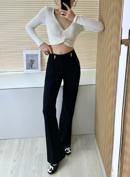 Loewe Flared Pants - Black