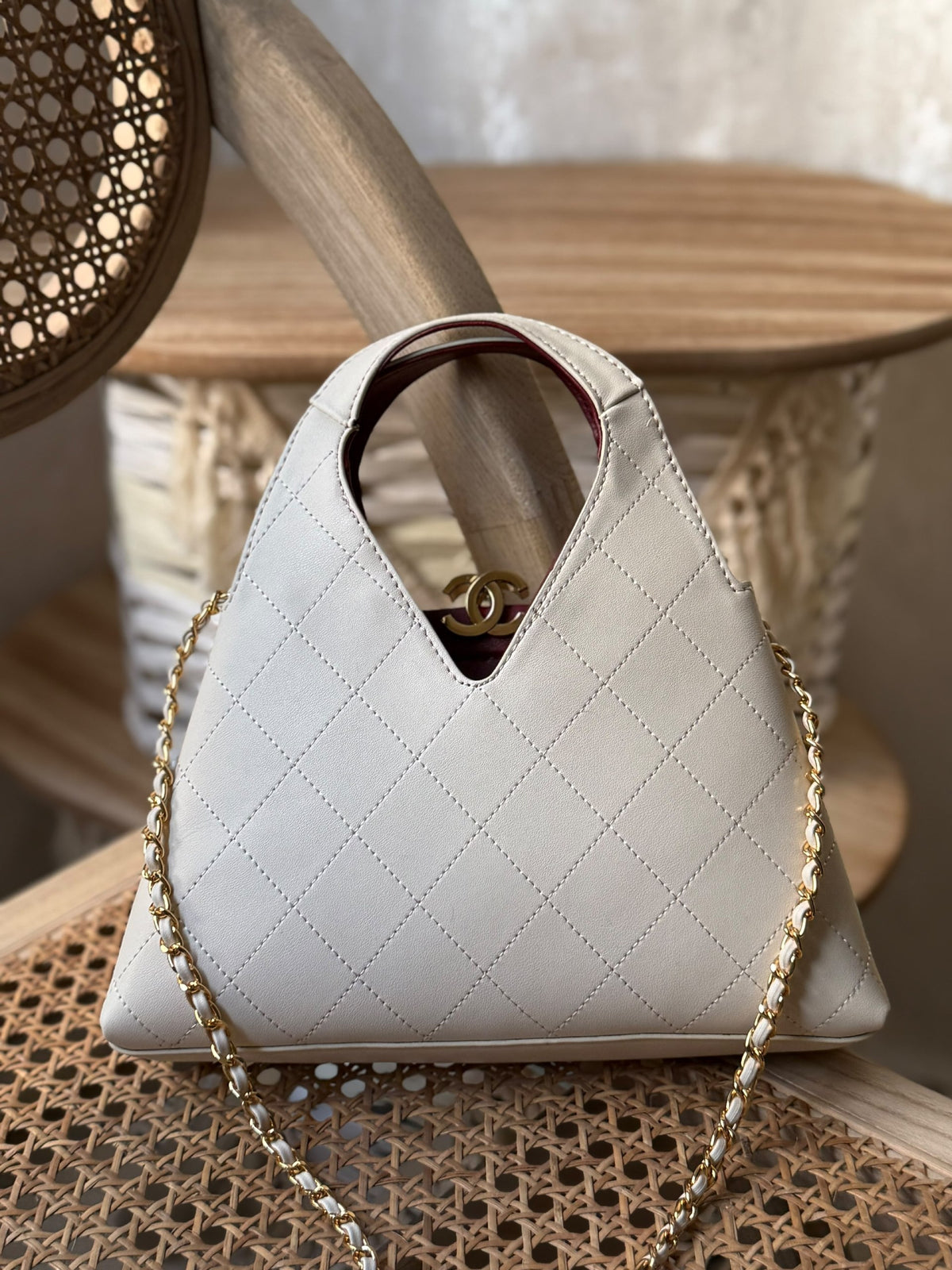Chanel Handbag - White
