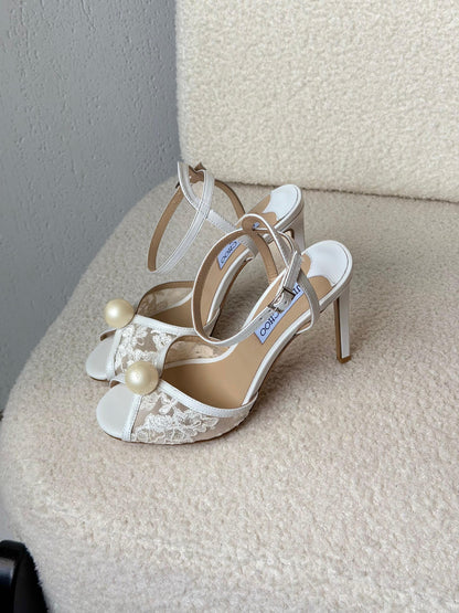 Jimmy Choo Heels - White