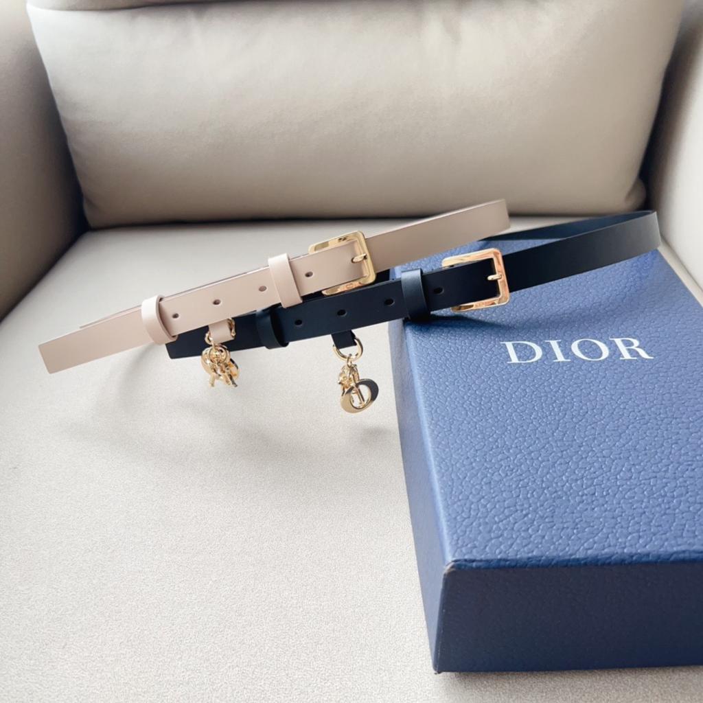 Dior Belt - Beige, Black