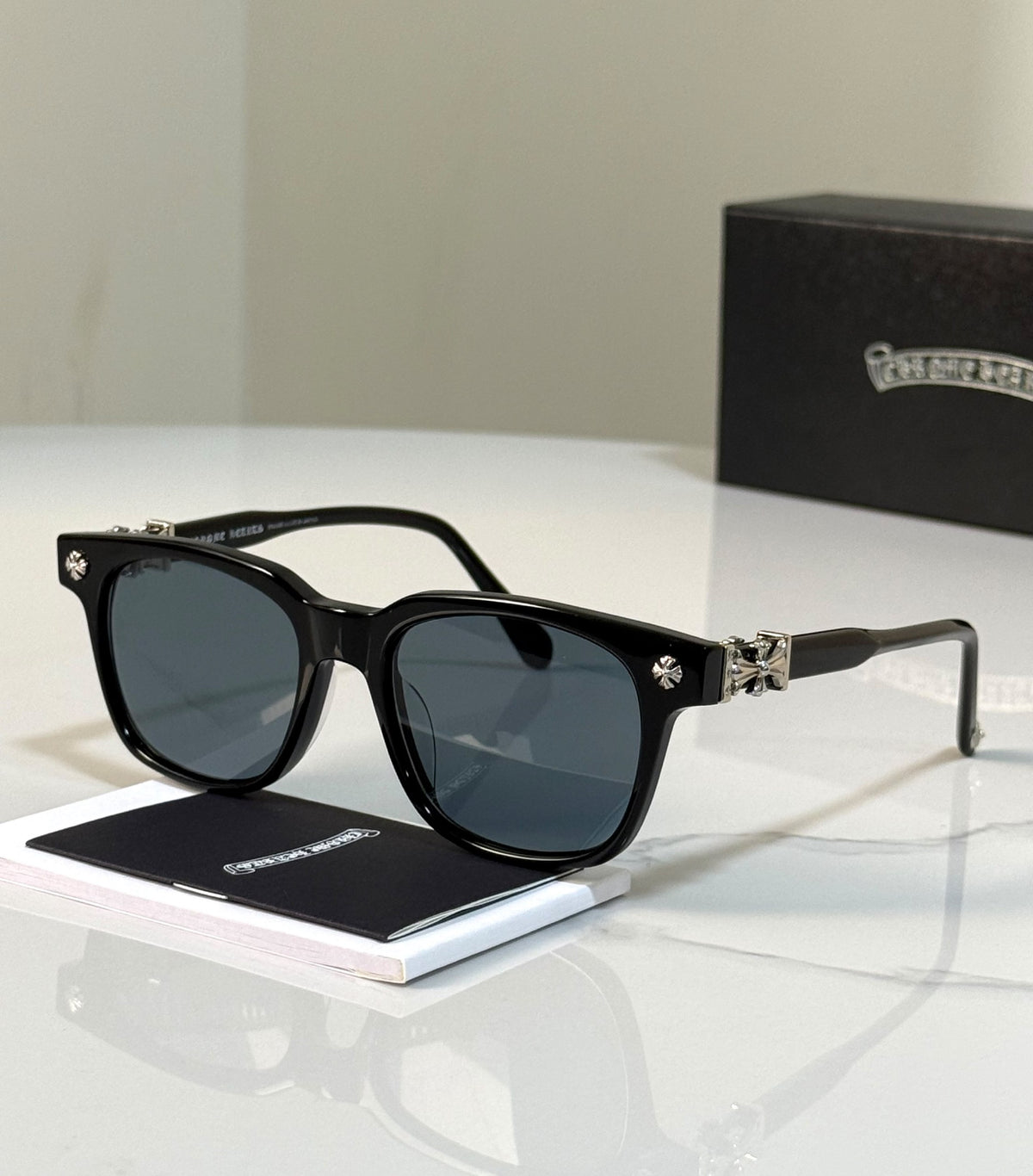 Chrome Hearts Square-Frame Sunglasses - 