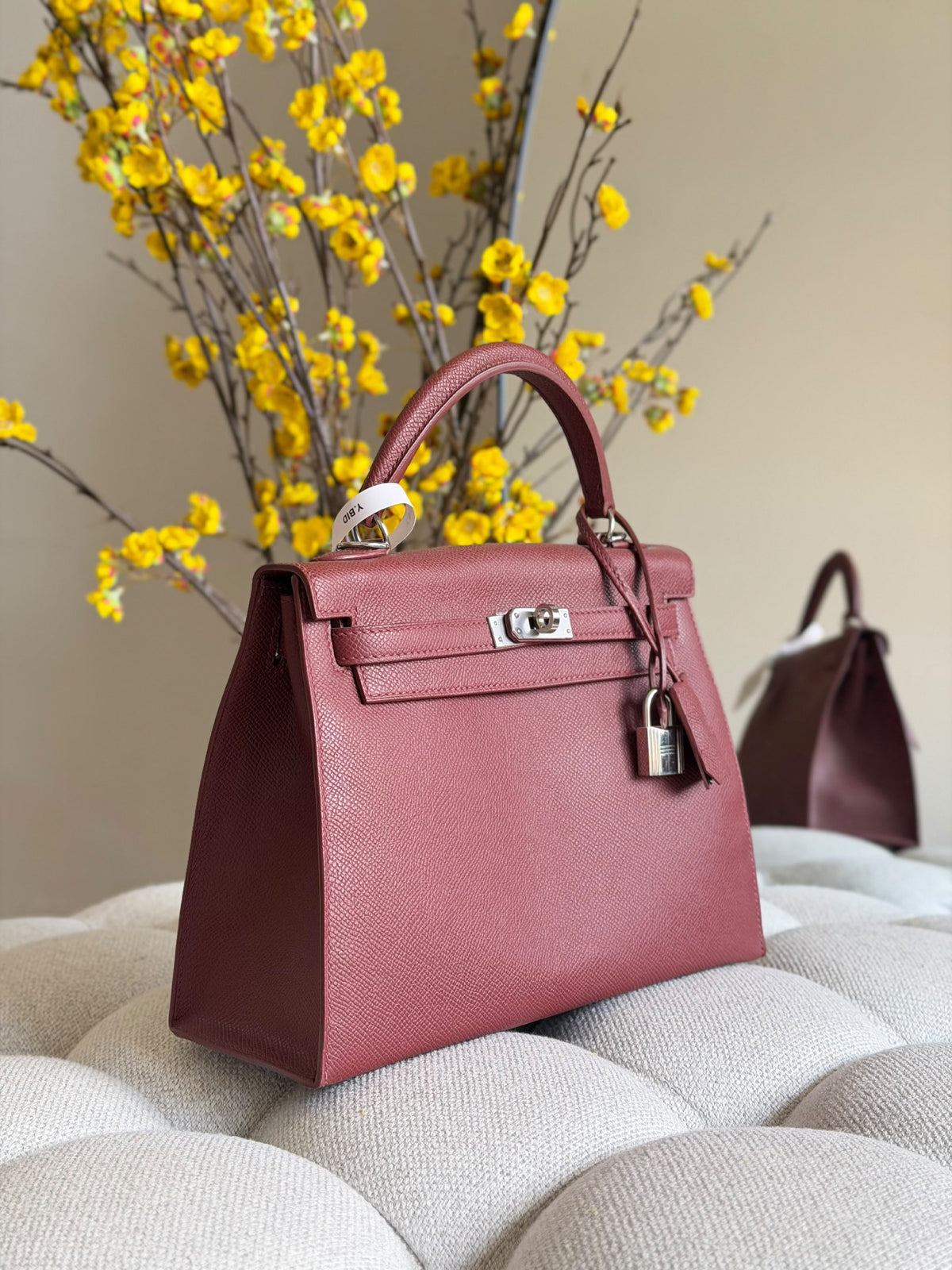 Hermès Handbag - Burgundy