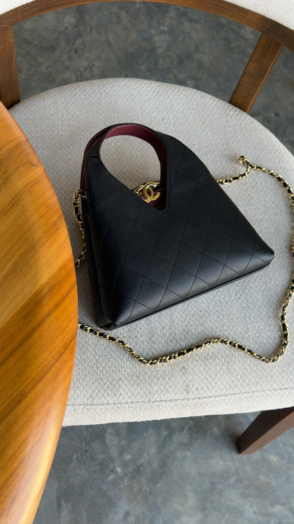 Chanel Mini Tote Bag - Black
