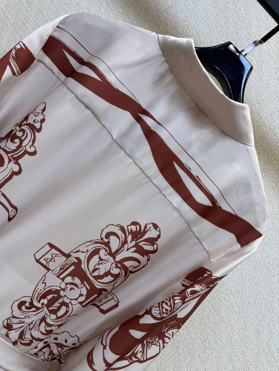 Hermès Dress - White & Brown