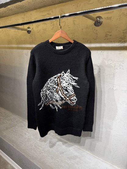 Hermès Sweater - White, Black, Navy