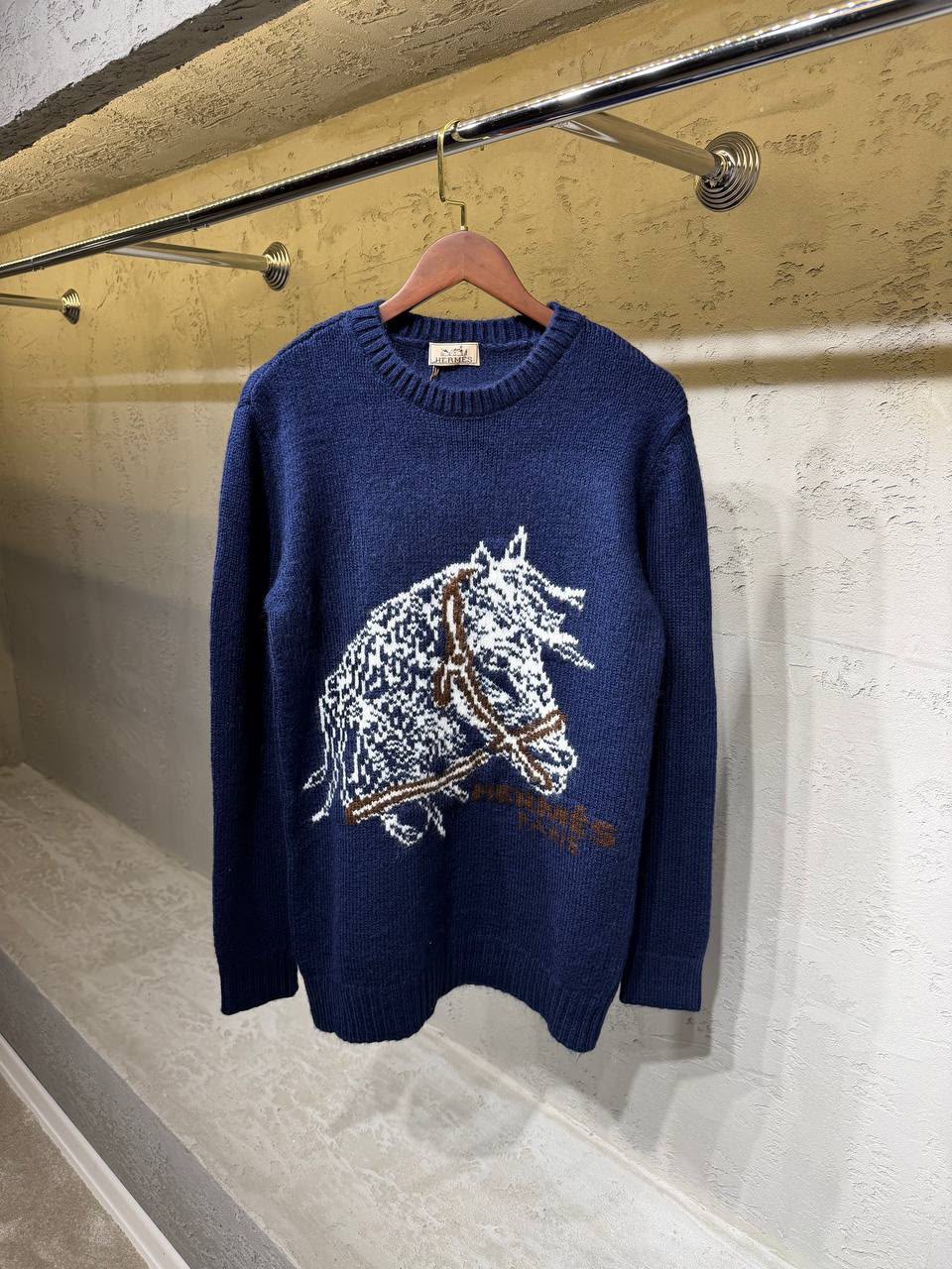 Hermès Sweater - White, Black, Navy