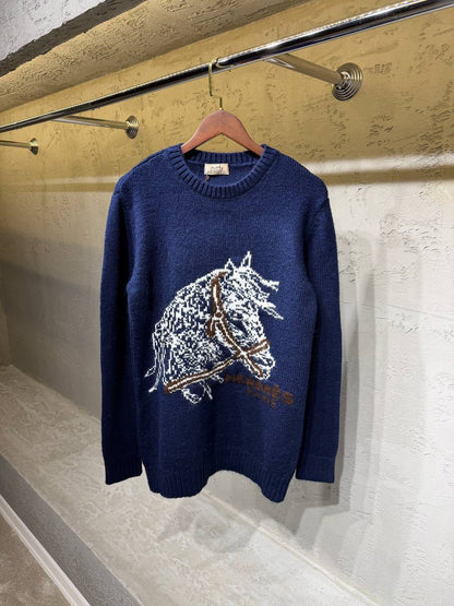 Hermès Sweater - White, Black, Navy