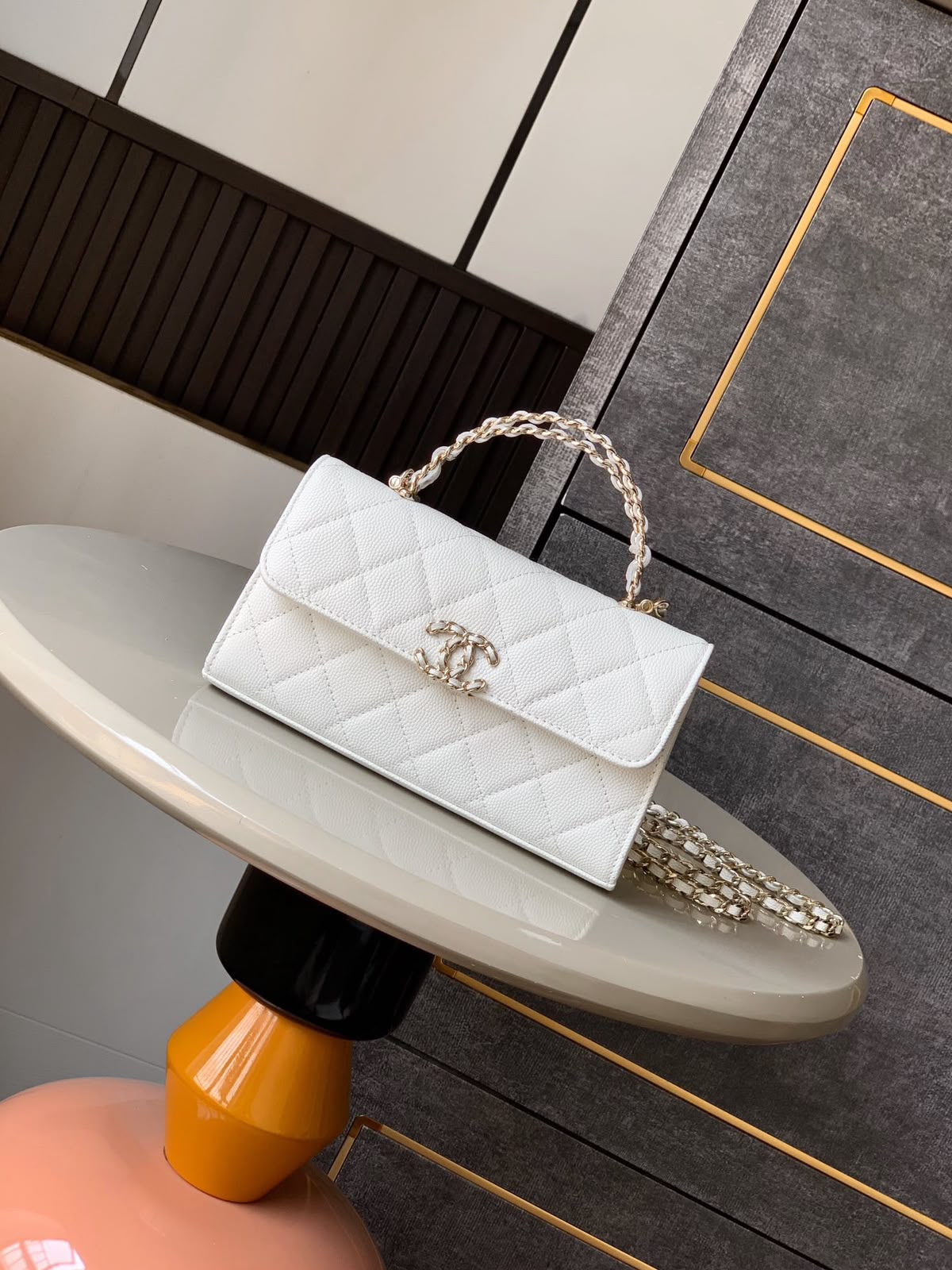 Chanel Shoulder Bag - White