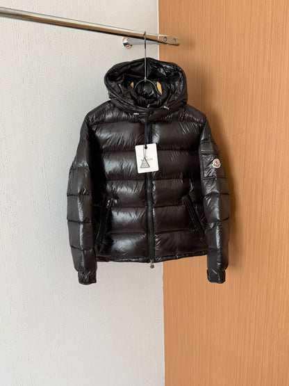 Moncler Hooded Jacket - Burgundy, Black, Dark Grey, White
