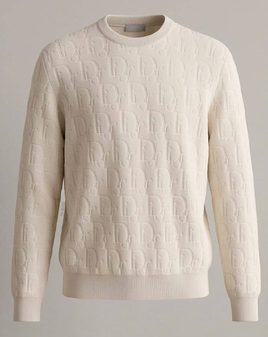 Dior Sweater - White Monogram