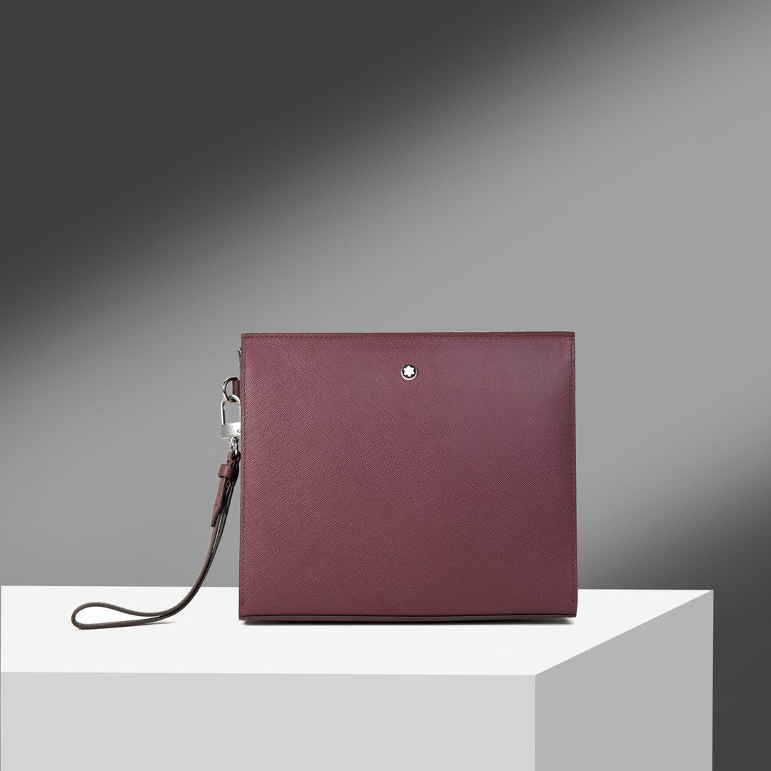 Montblanc Clutch - Burgundy